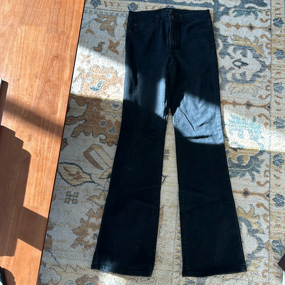 Joes black bootcut jeans